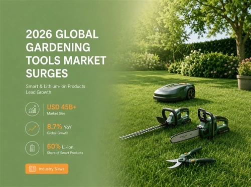 2026 年の世界のガーデニング ツール市場が急増: スマート & リチウム- イオン製品が業界の成長を牽引